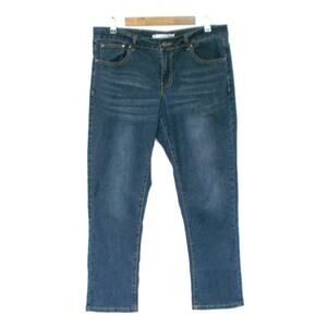 Sensational Collections Dark Wash Plus Size Bootcut Jeans  Sz 16